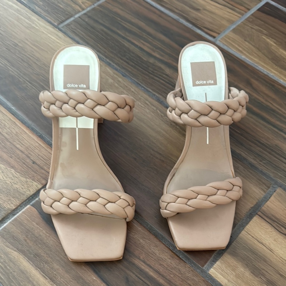 Dolce Vita Braided Tan Sandals